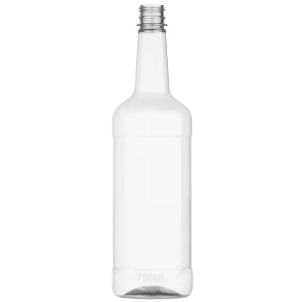 750mL PET Liquor Bottle BOXED (Skid)